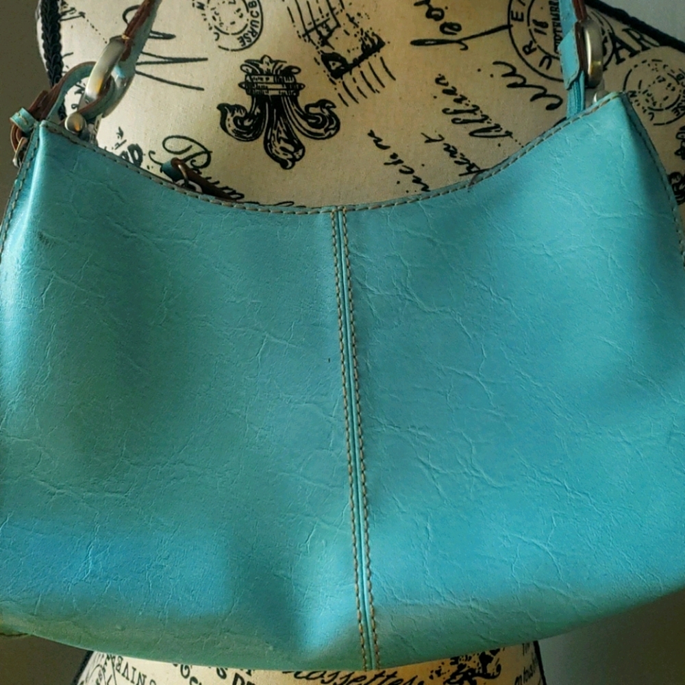 Sky blue bag
